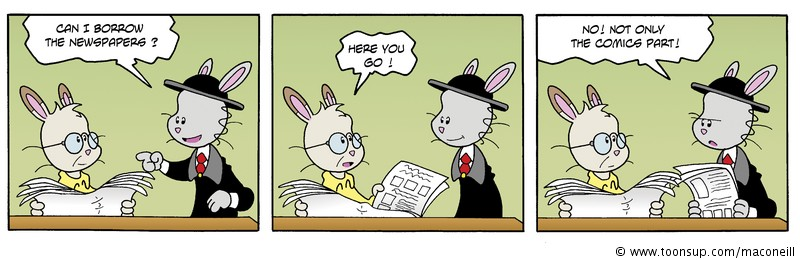 Comic: The adventures of Rabbit jacob : Carrot crisis n°55 1