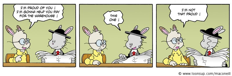 Comic: The adventures of Rabbit jacob : Carrot crisis n°58 1