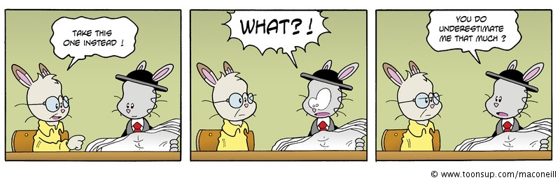 Comic: The adventures of Rabbit jacob : Carrot crisis n°59 1