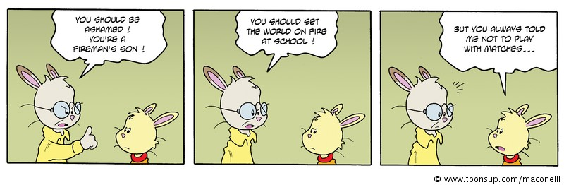 Comic: The adventures of Rabbit jacob : Carrot crisis n°61 1
