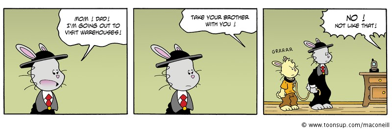 Comic: The adventures of Rabbit jacob : Carrot crisis n°63 1