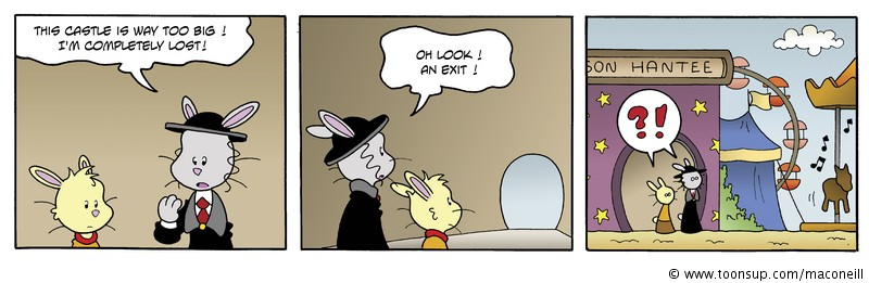 Comic: The adventures of Rabbit jacob : Carrot crisis n°73 1