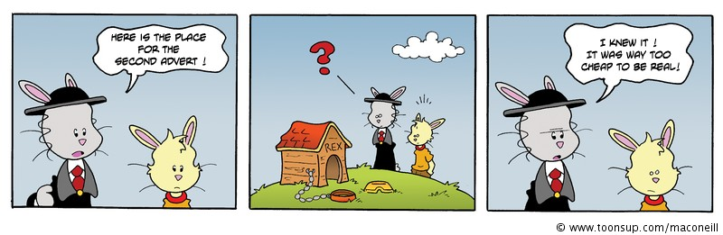 Comic: The adventures of Rabbit jacob : Carrot crisis n°74 1