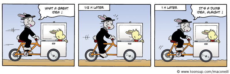 Comic: The adventures of Rabbit jacob : Carrot crisis n°79 1