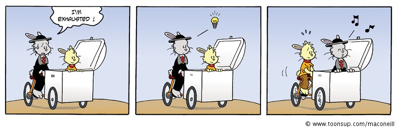 Comic: The adventures of Rabbit jacob : Carrot crisis n°80 1