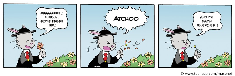 Comic: The adventures of Rabbit jacob : Carrot crisis n°85 1