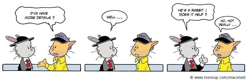 Comic: The adventures of Rabbit jacob : Carrot crisis n°87 1