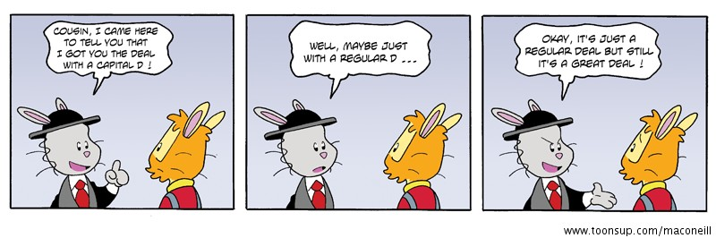 Comic: The adventures of Rabbit jacob : Carrot crisis n°95 1
