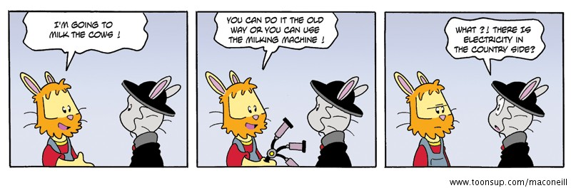 Comic: The adventures of Rabbit jacob : Carrot crisis n°96 1