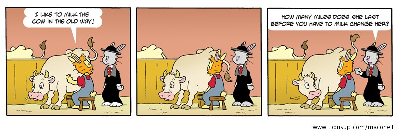 Comic: The adventures of Rabbit jacob : Carrot crisis n°97 1