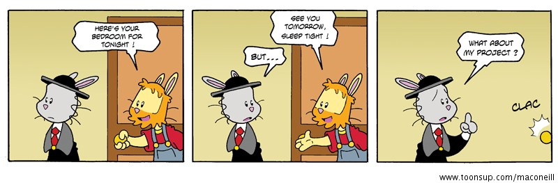 Cartoon: The adventures of Rabbit jacob : Carrot crisis n°101 1