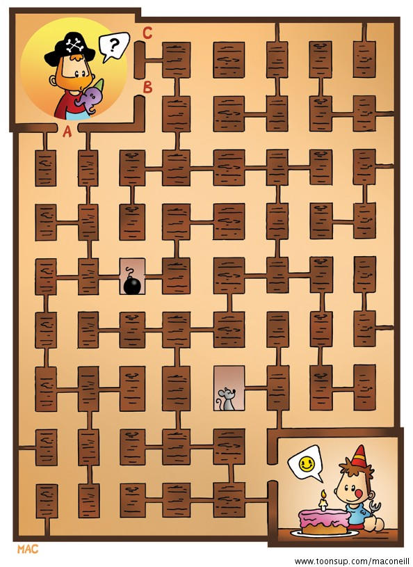 Picture Puzzle: The birthday party 1