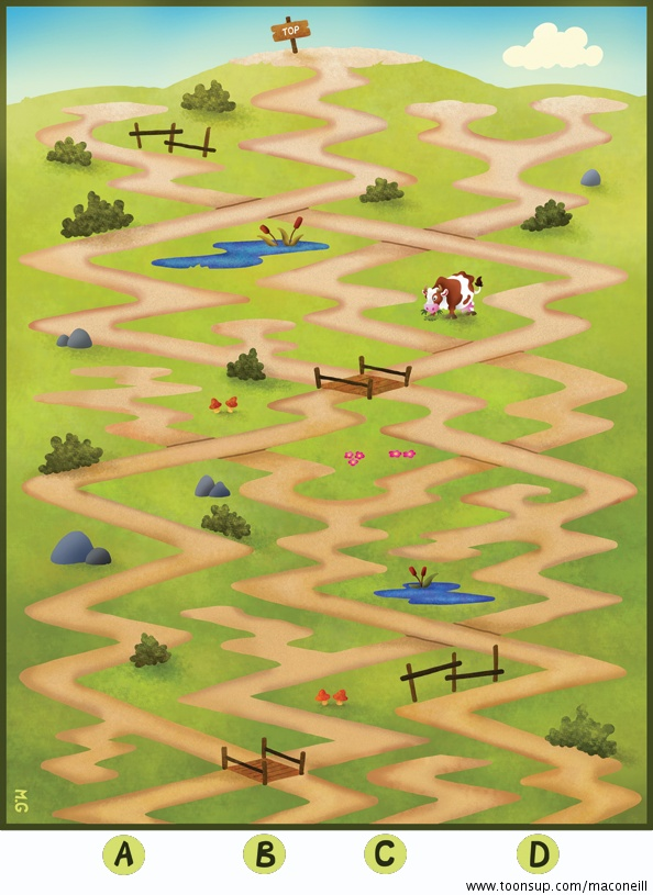 Rate- / Wimmelbild: The Hill 1