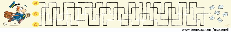 Picture Puzzle: The mailman 1