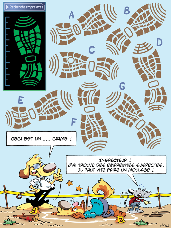 Rate- / Wimmelbild: CSI 1