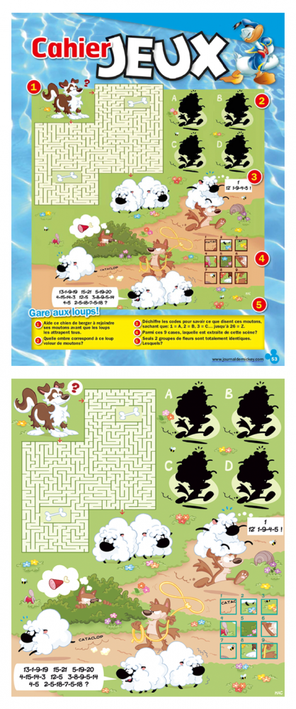 Rate- / Wimmelbild: Sheep Ahoy 1