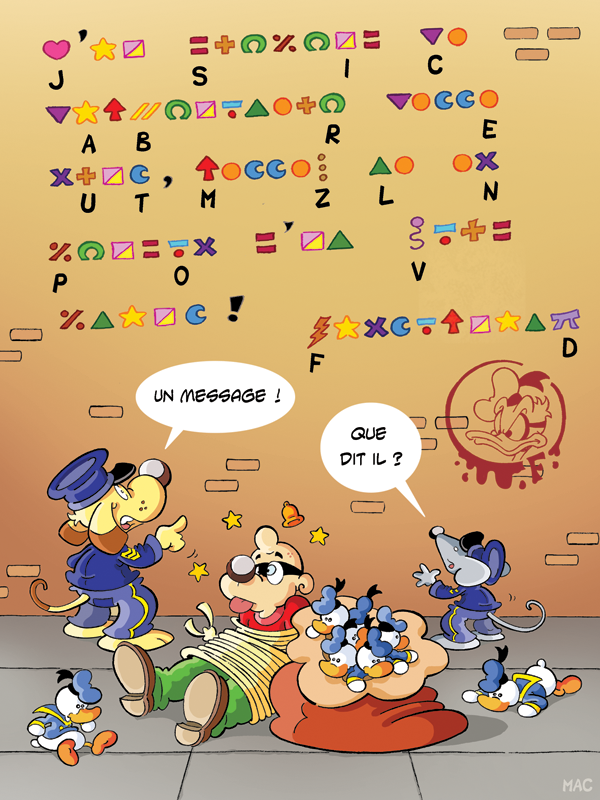 Rate- / Wimmelbild: Fantomiald strikes again 1