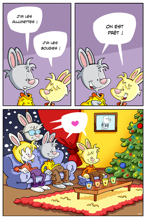 Comic: Tranche de vie : La fête des lumieres 1