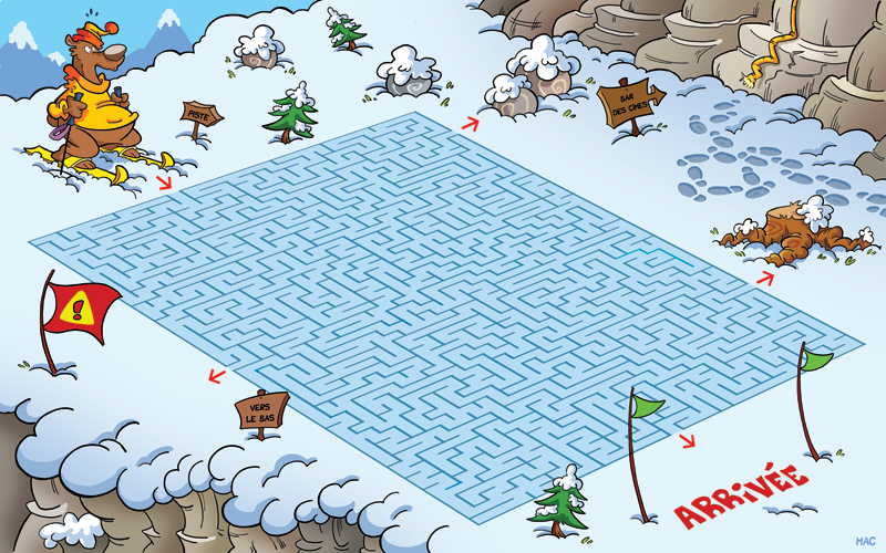 Picture Puzzle: The ski slope 1