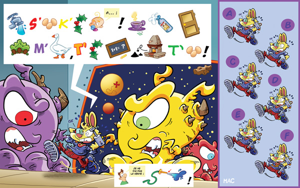 Rate- / Wimmelbild: Monsters 1