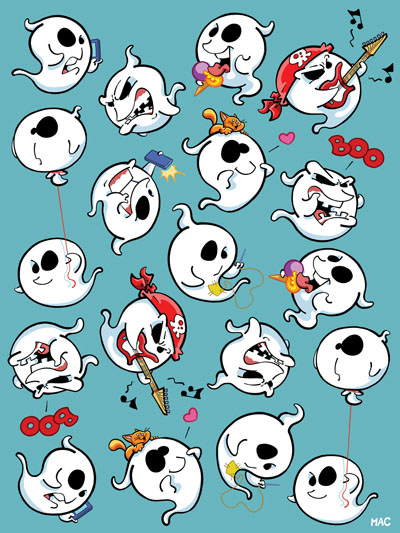 Picture Puzzle: Ghosts 1