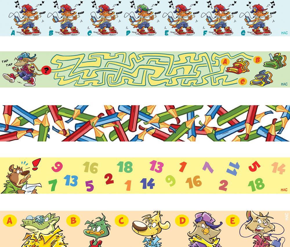 Picture Puzzle: Various games : 'new school year 2016' 1