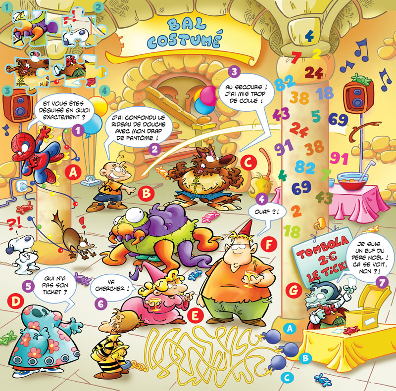 Picture Puzzle: The fancy-dress ball 1