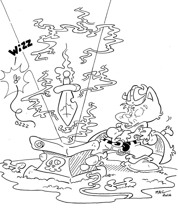 Illustration: The magical Sword 1