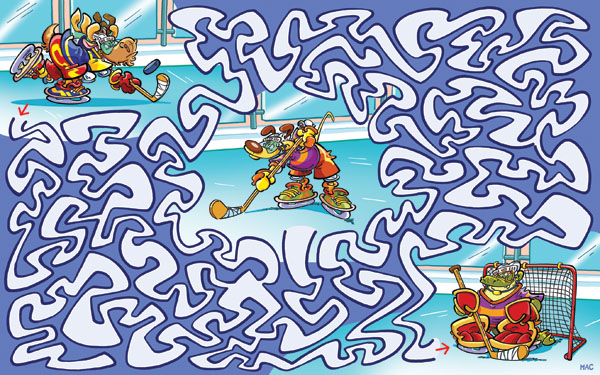 Picture Puzzle: Hockey players 1
