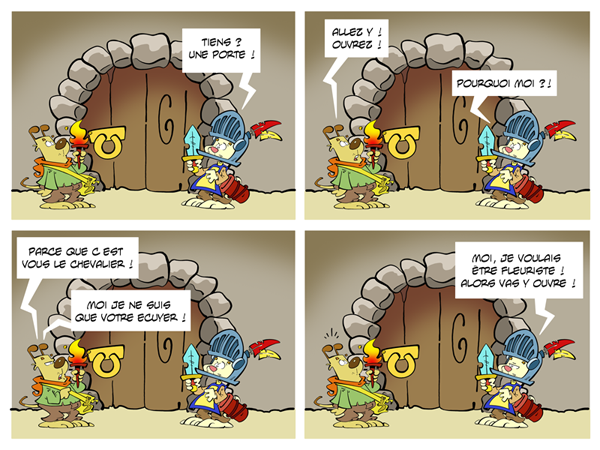 Comic: The door 1