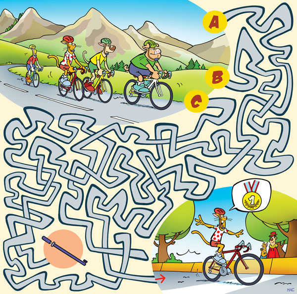 Picture Puzzle: Le tour de France 1