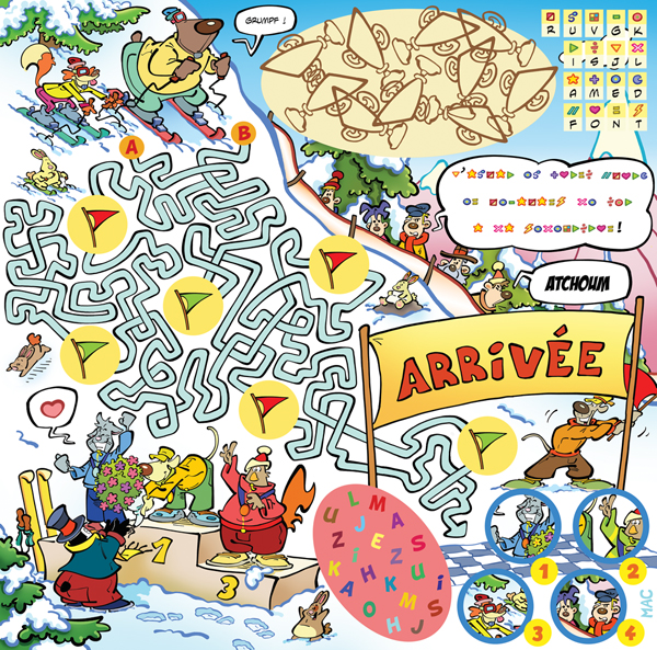 Picture Puzzle: Ski slope 1