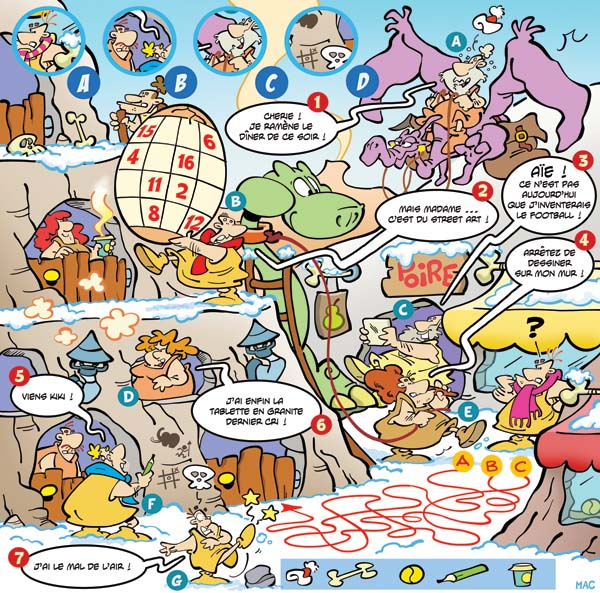 Picture Puzzle: Prehistoric town 1