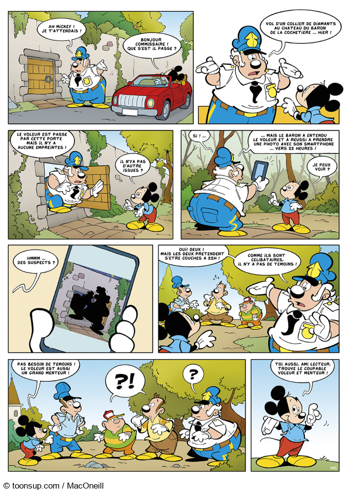 Comic: Le voleur de collier 1
