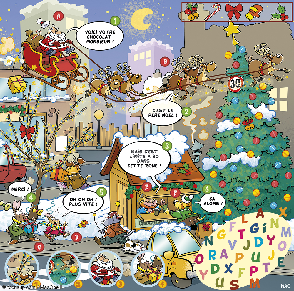 Rate- / Wimmelbild: Christmas 2022 1