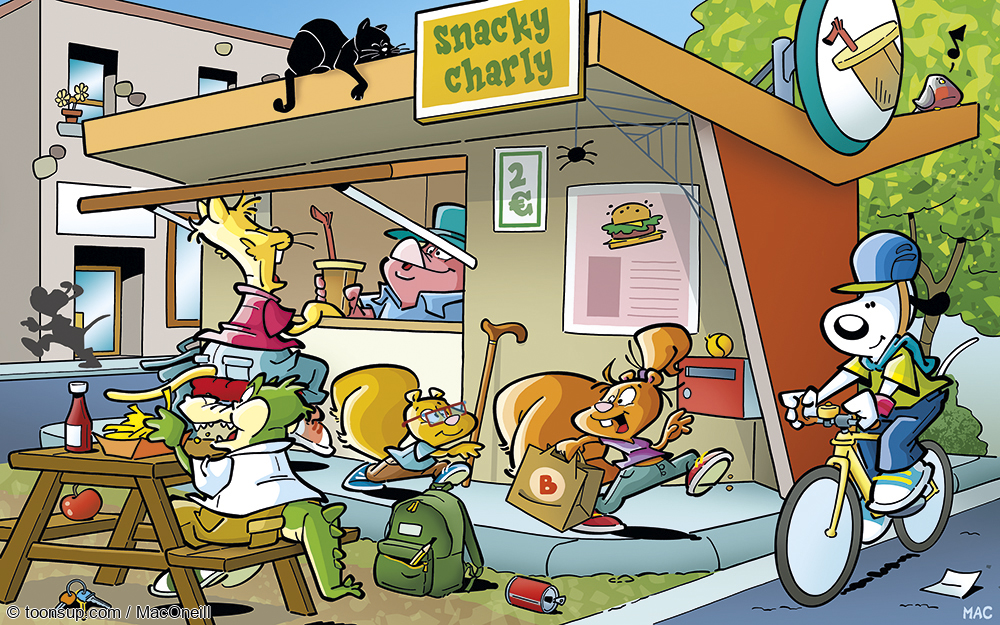 Picture Puzzle: the burger joint 1