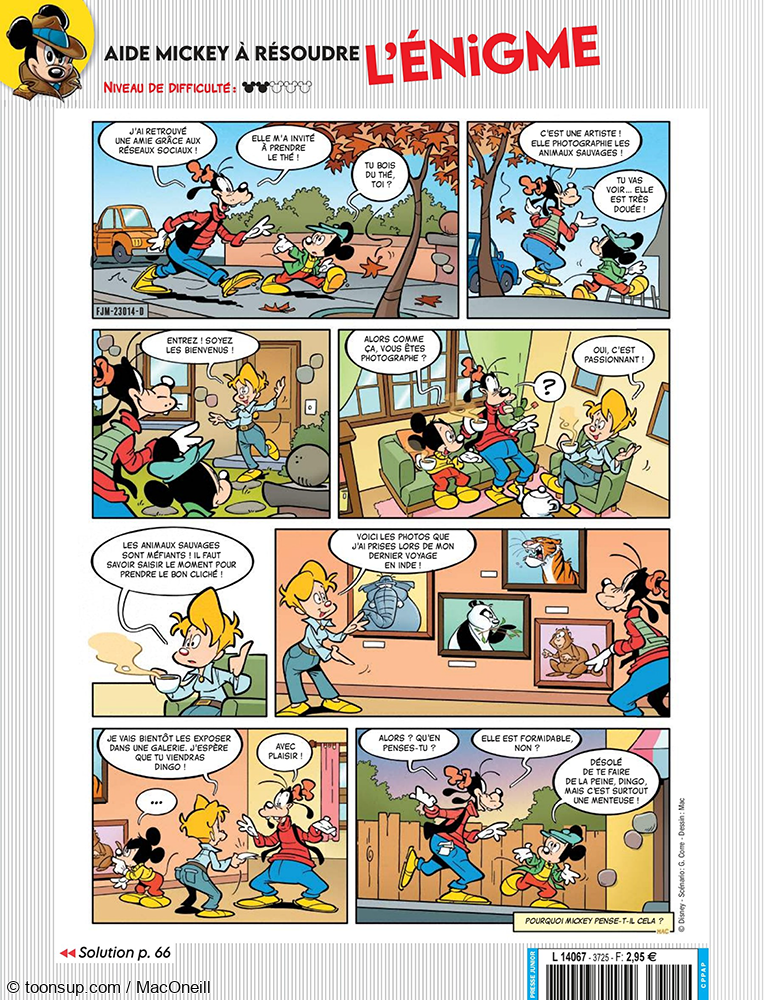 Comic: Mickey enigme 1