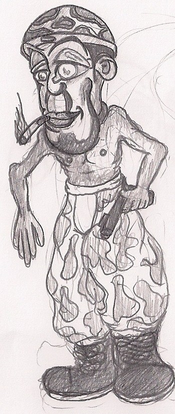 Comic: Soldat 1