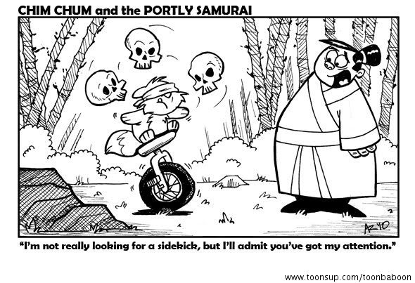 Cartoon: Chim Chum and the Portly Samurai #1 1