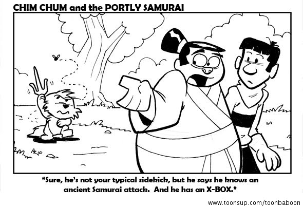 Cartoon: Chim Chum and the Portly Samurai #3 1