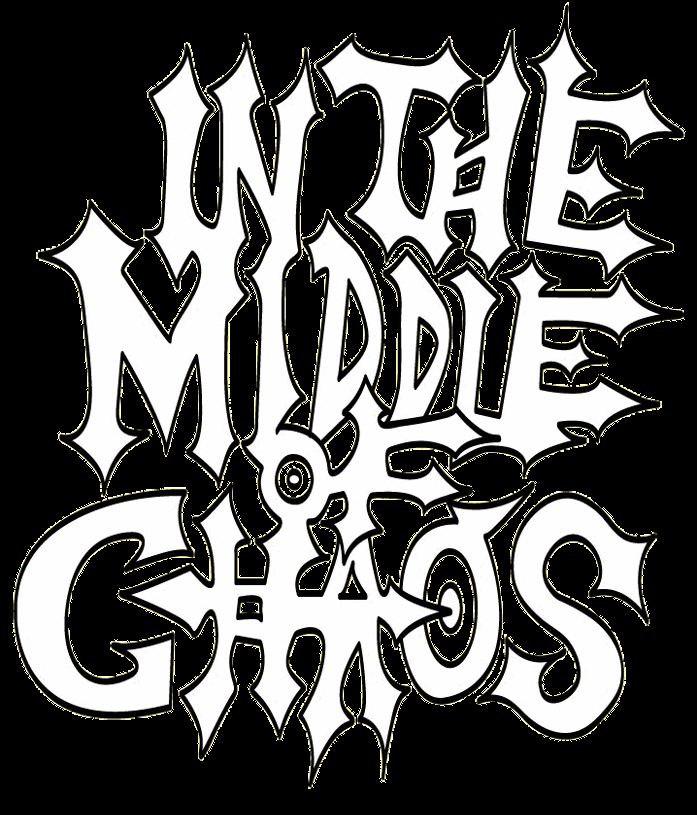 Cartoon: IN THE MIDDLE OF CHAOS Logo 1