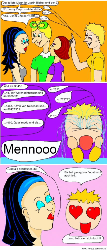 Cartoon: Ich? 1