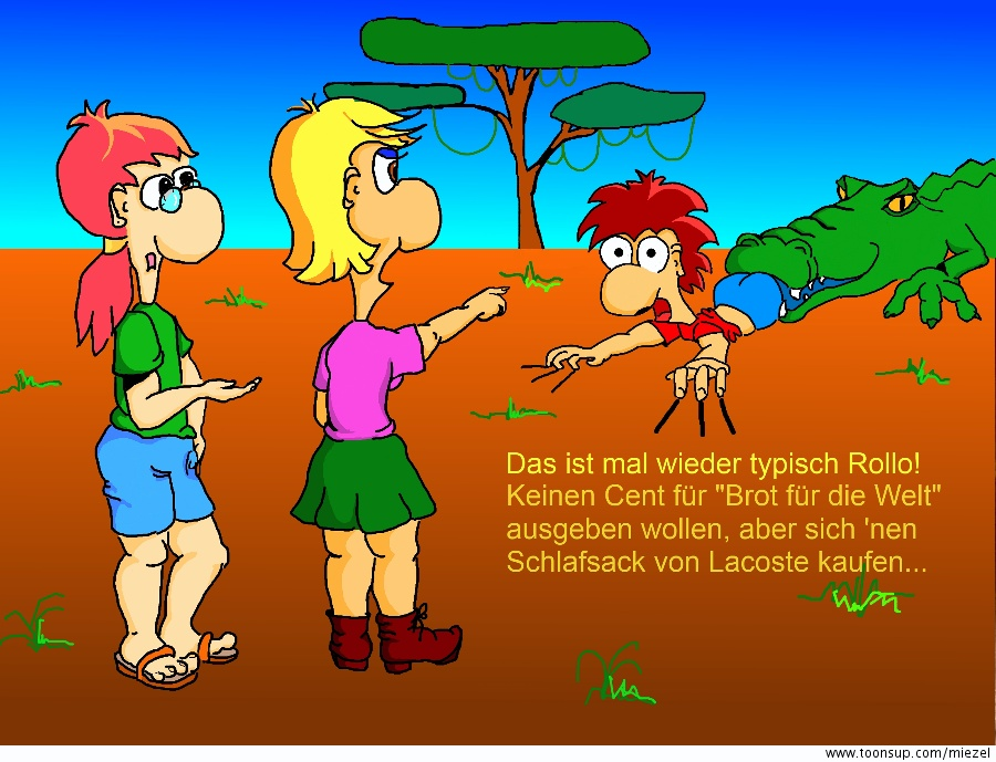 Cartoon: Lacoste 1