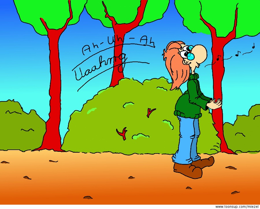 Comic: Waldspaziergang 2