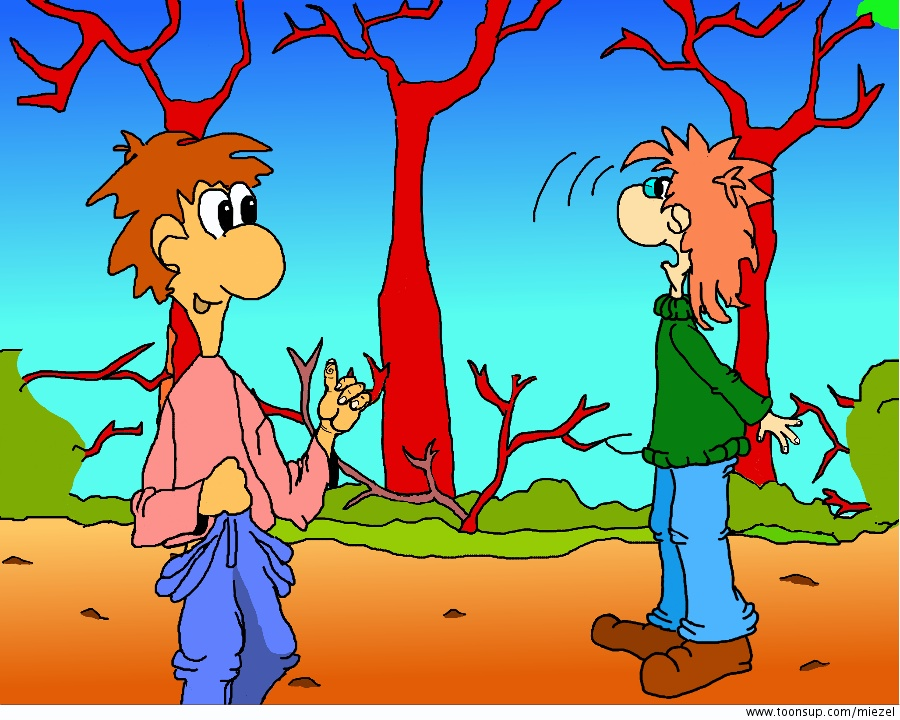 Comic: Waldspaziergang 3