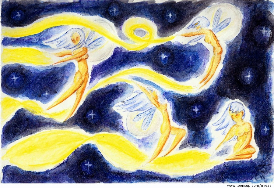 Illustration: Sternschnuppen 1