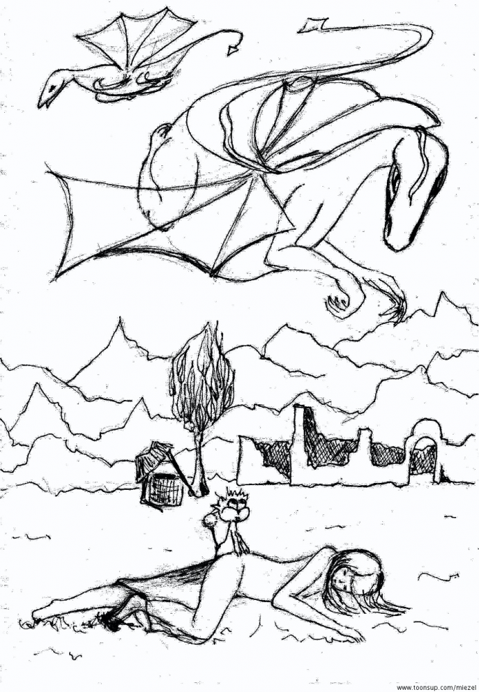 Illustration: Suni und die Drachen 1