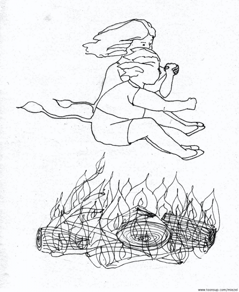 Illustration: Feuersprung 1