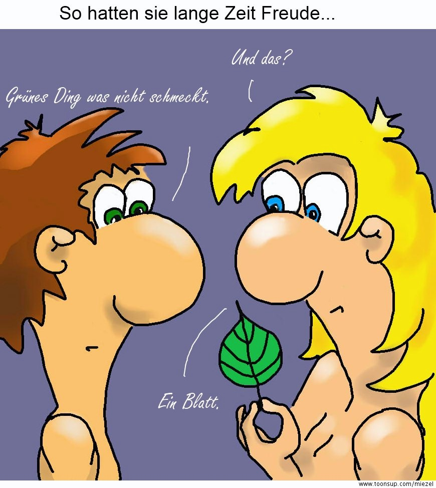 Comic: Vertreibung aus dem Paradis 11