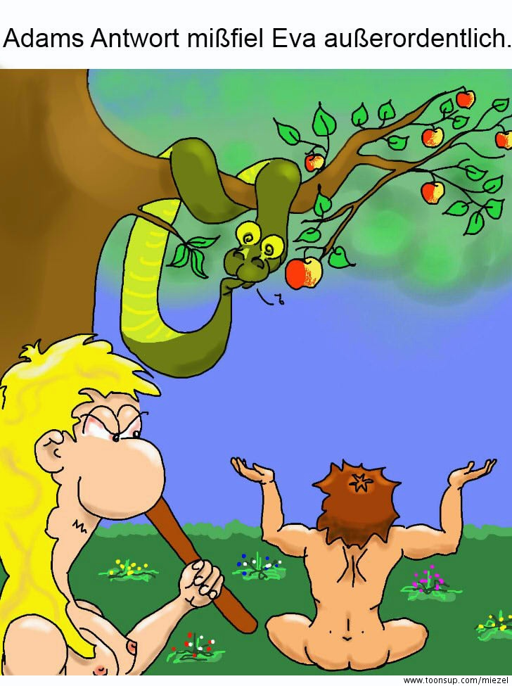 Comic: Vertreibung aus dem Paradis 14